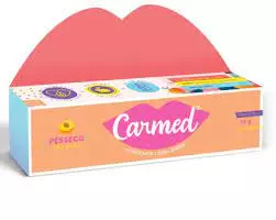 Protetor Labial Carmed cereja/pêssego